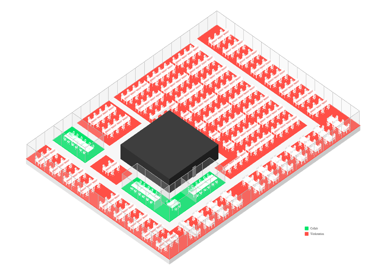 prompt user: "Create a hyper-dense layout for a call center"