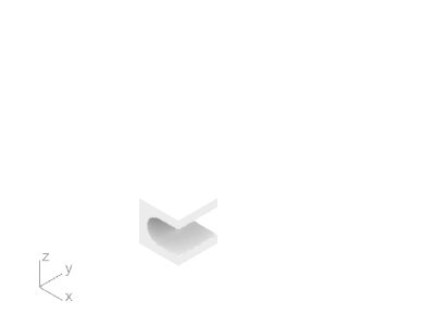 Two WFC runs: collapse order on the left, finished structure on the right of each pair (2 of 2)